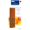 Faber-Castell - Mix and Match Collection - Pitt Pastel Pencils - Red and Yellow - 6 Piece Set