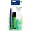 Faber-Castell - Mix and Match Collection - Mixed Media Sampler - Green - 5 Piece Set