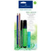 Faber-Castell - Mix and Match Collection - Mixed Media Sampler - Green - 5 Piece Set