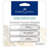 Faber-Castell - Mix and Match Collection - Textural Accents Sampler - 3 Piece Set