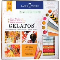 Faber-Castell - Mix and Match Collection - Kit - Mixed Media with Gelatos