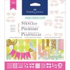 Faber-Castell - Mix and Match Collection - Mixed Media Stencils - Motif