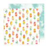 Heidi Swapp - Sun Chaser Collection - 12 x 12 Double Sided Paper - Sweet Thing