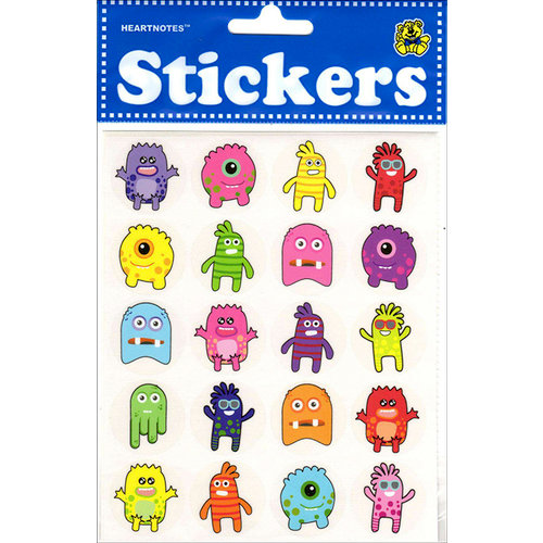 Draper International - Heartnotes Stickers - Monsters Goofy