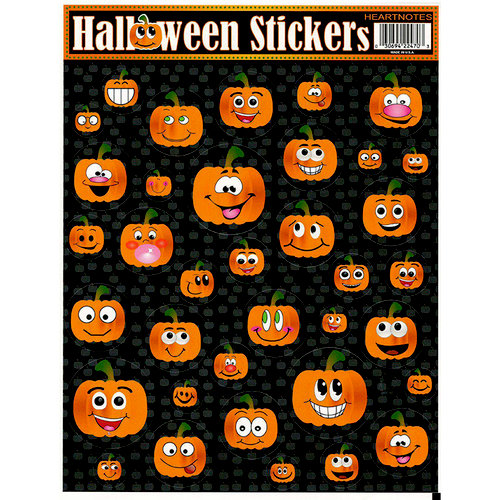 Draper International - Halloween - Heartnotes Stickers - Candy Corn and Pumpkins