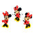 Jesse James - Disney - Buttons - Minnie Mouse