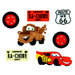 Jesse James - Disney - Buttons - Cars