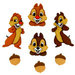 Jesse James - Disney - Buttons - Chip and Dale