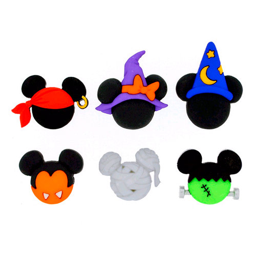 Jesse James - Disney - Buttons - Mickey and Minnie - Halloween Hats
