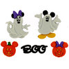 Jesse James - Disney - Buttons - Mickey and Minnie - Ghosts - Halloween