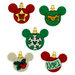 Jesse James - Disney - Buttons - Mickey Ornaments - Christmas