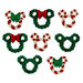 Jesse James - Disney - Buttons - Wreaths and Canes - Christmas