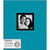 K and Company - 8.5 x 11 Scrapbook Window Album - Fabric - Blue
