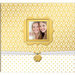 K and Company - 12 x 12 Boxed Scrapbook - Gold and White