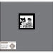 K and Company - 12 x 12 Scrapbook Window Album - Fabric - Gray