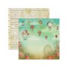 Marion Smith Designs - Junque Gypsy Collection - 12 x 12 Double Sided Paper - Carpe Diem