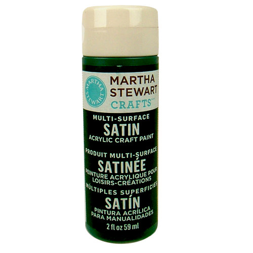 Martha Stewart Crafts - Paint - Satin Finish - Seaweed - 2 Ounces