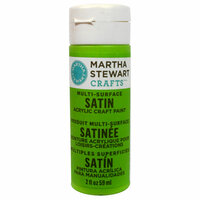 Martha Stewart Crafts - Paint - Satin Finish - Green Curry - 2 Ounces
