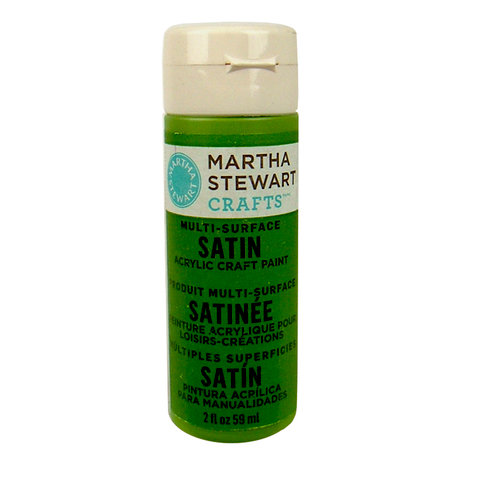 Martha Stewart Crafts - Paint - Satin Finish - Green Olive - 2 Ounces