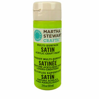 Martha Stewart Crafts - Paint - Satin Finish - Granny Smith - 2 Ounces