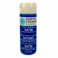 Martha Stewart Crafts - Paint - Satin Finish - Indigo - 2 Ounces