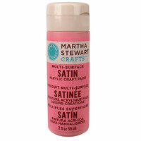 Martha Stewart Crafts - Paint - Satin Finish - Peppermint Bark - 2 Ounces