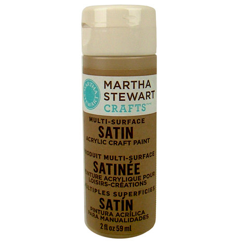 Martha Stewart Crafts - Paint - Satin Finish - Root Beer Float - 2 Ounces