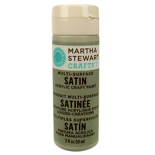 Martha Stewart Crafts - Paint - Satin Finish - Wet Cement - 2 Ounces