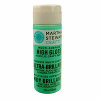 Martha Stewart Crafts - Paint - High Gloss Finish - Beach Glass - 2 Ounces