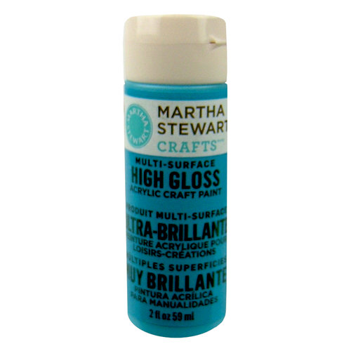 Martha Stewart Crafts - Paint - High Gloss Finish - Pond - 2 Ounces