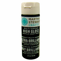 Martha Stewart Crafts - Paint - High Gloss Finish - Beetle Black - 2 Ounces