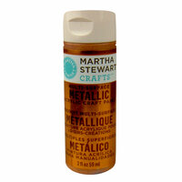 Martha Stewart Crafts - Paint - Metallic Finish - Copper - 2 Ounces