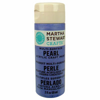 Martha Stewart Crafts - Paint - Pearl Finish - Twilight Blue - 2 Ounces