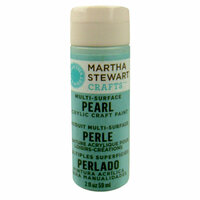 Martha Stewart Crafts - Paint - Pearl Finish - Jet Stream - 2 Ounces