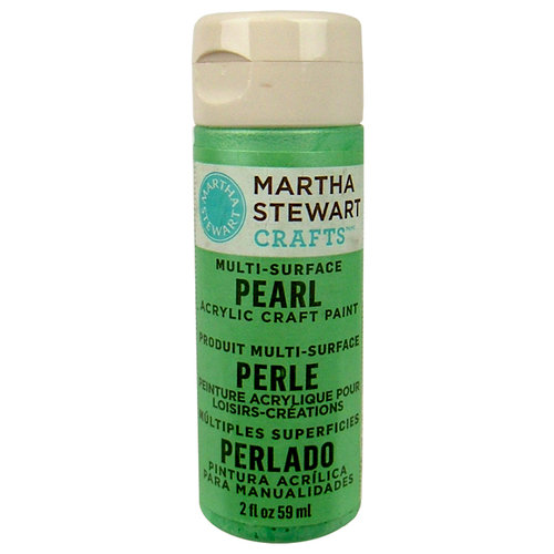 Martha Stewart Crafts - Paint - Pearl Finish - Mint Chip - 2 Ounces