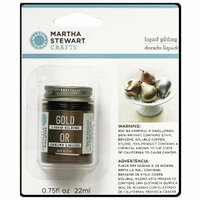 Martha Stewart Crafts - Paint - Liquid Gilding - Gold