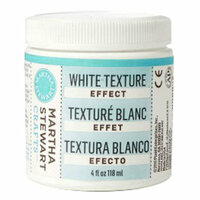 Martha Stewart Crafts - Texture Effect - White - 4 Ounces