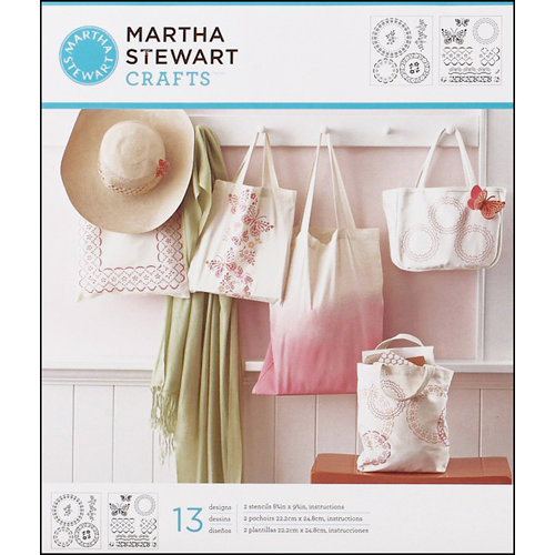 Martha Stewart Crafts - Stencil - Medium - Eyelet Lace