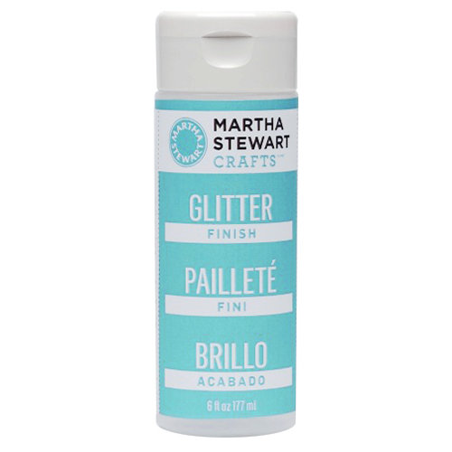 Martha Stewart Crafts - Paint Finish - Glitter - 6 Ounces