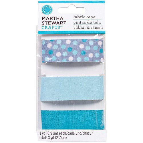 Martha Stewart Crafts - Linen Tape - Blues