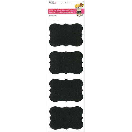 Multi Craft - Cardstock Stickers - Chalkboard Label - Three