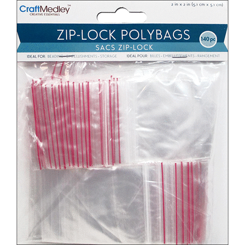 Craft Medley - Multicraft Zip Lock Bag - 2 x 2