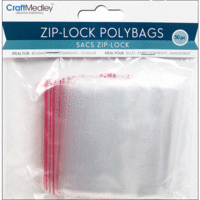 Craft Medley - Multicraft Zip Lock Bag - 3 x 3