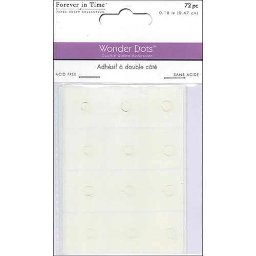 Forever in Time - Wonder Dots - Double Sided Adhesive Squares - 3/16 Inch