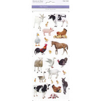 Forever In Time - Multicraft Sticker - Clear - Farm Animals