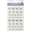 Multi Craft - 3D Gem Stickers - Crystal Hearts