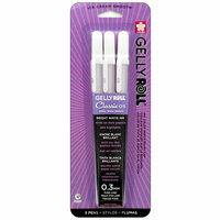 Sakura - Gelly Roll Pen - Classic - 05 Fine - White - 3 Pack