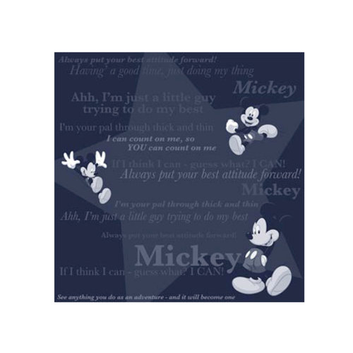 SandyLion - Disney Collection - 12 x 12 Paper - Mickey Tonal