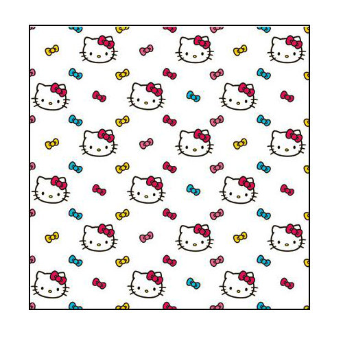 SandyLion - Hello Kitty Collection - 12 x 12 Paper - Ribbons
