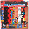 SandyLion - Disney Collection - 12 x 12 Paper Pack - Mickey and Friends